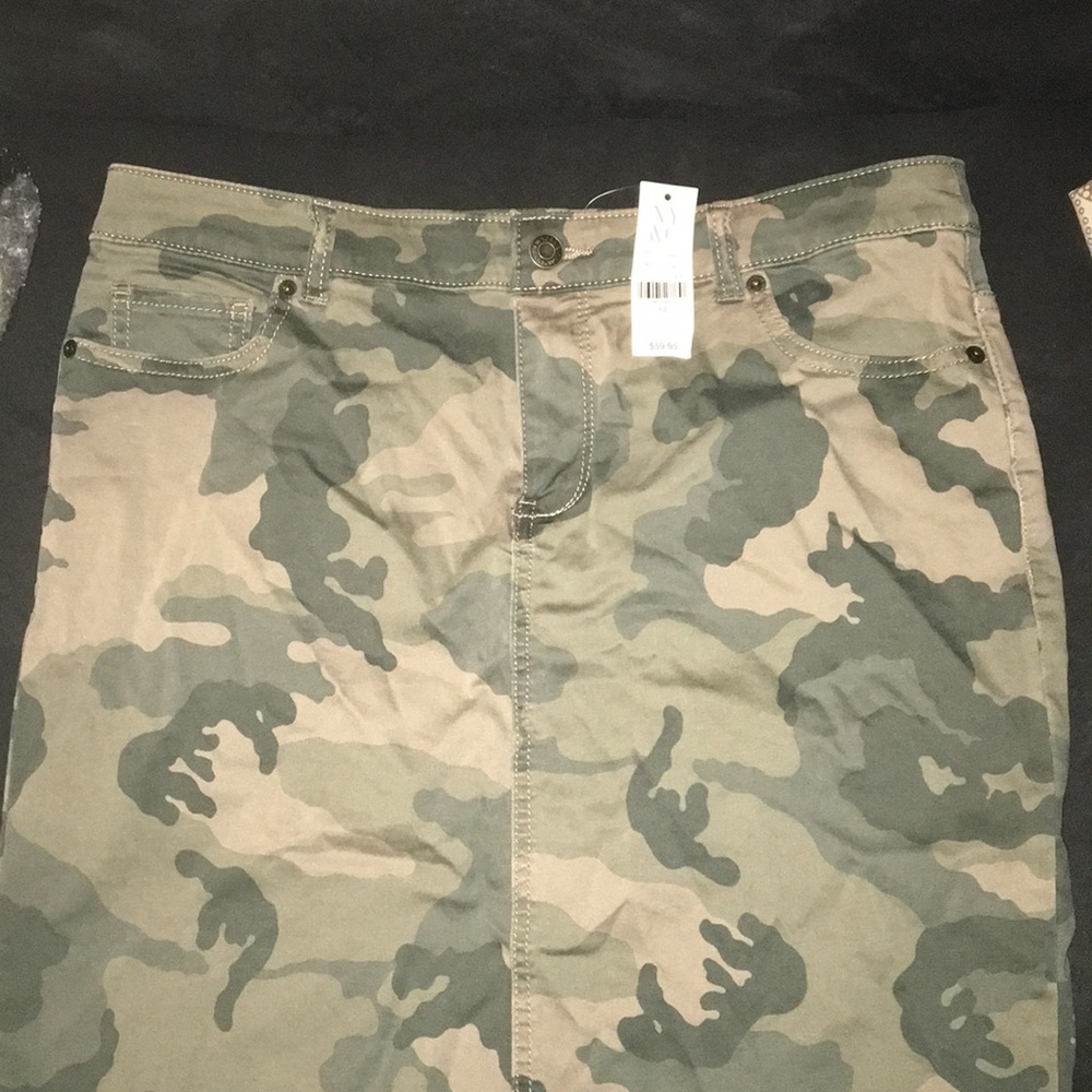 Camo soho skirt